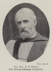 Der Reverend G. C. Fisher, neuer Suffraganbischof von Ipswich von English Photographer