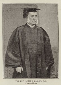 Der Reverend James J Hornby, DD von English Photographer