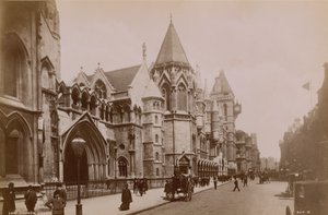 Die Royal Courts of Justice von English Photographer