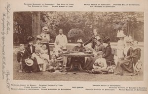 Die königliche Familie von English Photographer