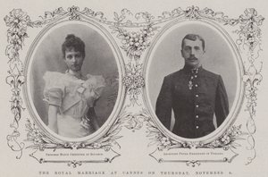 Die königliche Hochzeit in Cannes am Donnerstag, 8. November