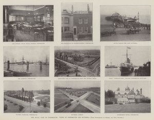 Der königliche Besuch in Portsmouth, Ansichten von Portsmouth und Southsea