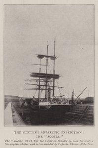 Die schottische Antarktis-Expedition, die Scotia von English Photographer