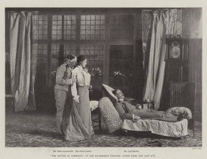 Der zweite Befehlshaber, im Haymarket Theatre, Szene aus dem letzten Akt von English Photographer