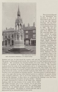 Das Stanhope-Denkmal in Horncastle von English Photographer