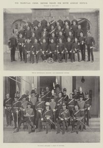 Die Transvaal-Krise, britische Truppen für den Dienst in Südafrika von English Photographer