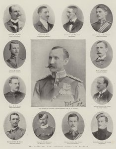 Der Transvaal-Krieg, getötete und verwundete Offiziere von English Photographer