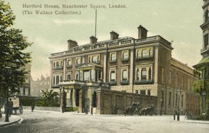 Die Wallace-Sammlung, Manchester Square von English Photographer