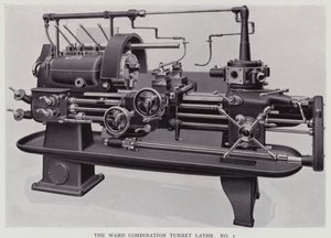 Ward-Kombinationsturm-Drehmaschine von English Photographer