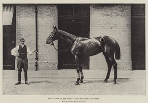 Der Gewinner des Derbys, Lord Roseberys Sir Visto