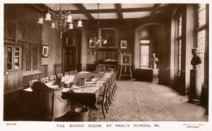 Der Sitzungssaal der St. Pauls Schule