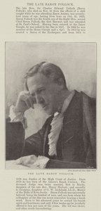 Der verstorbene Baron Pollock von English Photographer