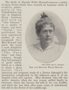Die verstorbene Blanche Willis Howard von English Photographer