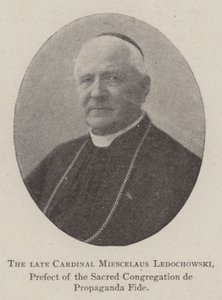 Der verstorbene Kardinal Miescelaus Ledochowski, Präfekt der Heiligen Kongregation de Propaganda Fide von English Photographer