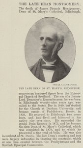 Der verstorbene Dekan von St. Marys, Edinburgh von English Photographer