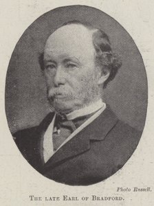 Der verstorbene Earl von Bradford von English Photographer
