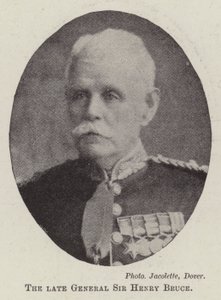 Der verstorbene General Sir Henry Bruce