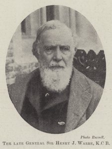 Der verstorbene General Sir Henry J. Warre, KCB von English Photographer