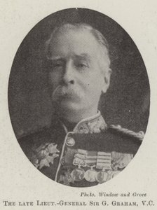 Der verstorbene Generalleutnant Sir G Graham, VC