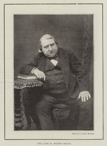 Der verstorbene M. Ernest Renan
