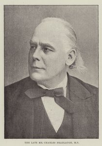 Der verstorbene Herr Charles Bradlaugh, MP
