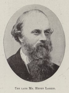 Der verstorbene Mr Henry Larkin von English Photographer