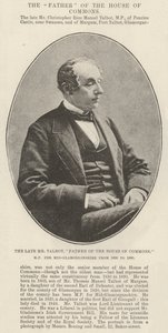 Der verstorbene Mr Talbot, Vater des Unterhauses, Abgeordneter für Mid-Glamorganshire von 1830 bis 1890