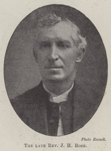 Der verstorbene Reverend J. H. Rose von English Photographer