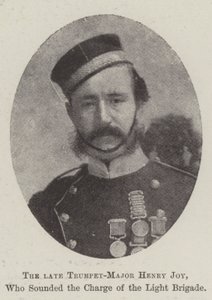 Der verstorbene Trompeten-Major Henry Joy, der den Angriff der Leichten Brigade einleitete von English Photographer