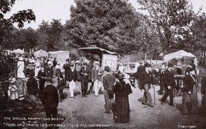 Die Stände auf Hampstead Heath