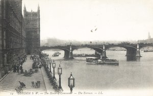 Die Terrasse des House of Commons von English Photographer