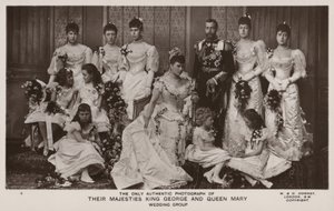 Die Hochzeit von Prinz George, Herzog von York, und Prinzessin Mary von Teck