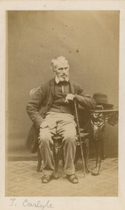 Thomas Carlyle von English Photographer