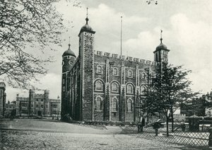 Tower of London, der Weiße Turm von English Photographer