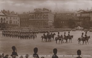 Fahnenparade auf der Horse Guards Parade, London