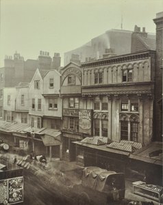 Turks Head, Aldgate, London, 1883 von English Photographer