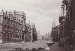 University College, High Street, Oxford von English Photographer
