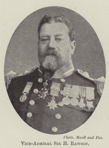Vizeadmiral Sir H Rawson von English Photographer