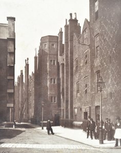 Ansicht des Lincolns Inn Old Square, London, 1876 von English Photographer