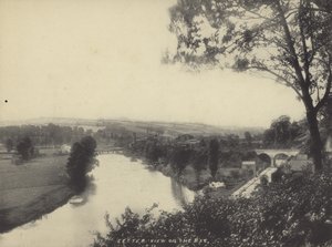 Blick auf den Fluss Exe, Exeter, Devon