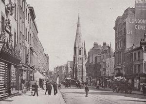 Westminster Bridge Road, mit der Christ Church