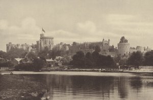 Windsor Castle, Blick vom Fluss von English Photographer