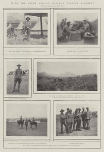 Mit dem südafrikanischen Eisenbahnpionierregiment von English Photographer