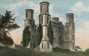Wothorpe Towers, Ruinen einer jakobinischen Lodge, Cambridgeshire (Foto)