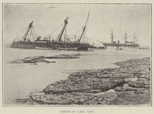 Wrack der HMS Lily von English Photographer