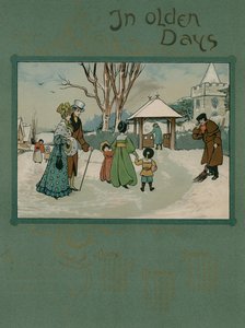 1905 Kalender mit Versen von Alfred Austin von English School