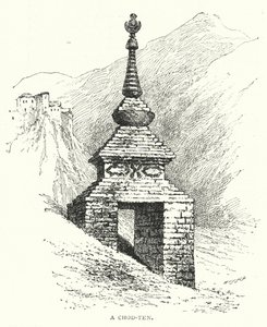Ein Chod-ten (Gravur) von English School