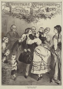 Ein Weihnachtsgruß (Gravur)
