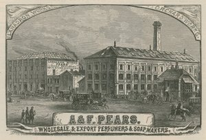 A & F Pears, Großhändler und Exporteur von Parfums und Seifen