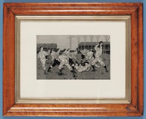 Ein Fußballspiel von English School